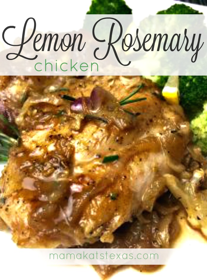 Lemon Rosemary Chicken 