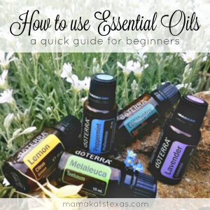 how to use essential oils beginners